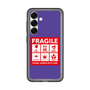 スリムプロテクションプレミアムケース［ FRAGILE Sticker - Purple ］