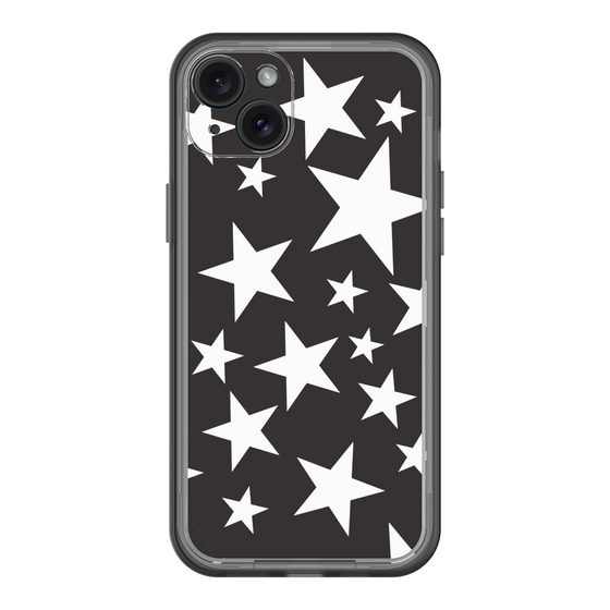 スリムプロテクションプレミアムケース［ Stars - Black ］