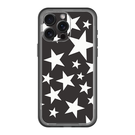 スリムプロテクションプレミアムケース［ Stars - Black ］