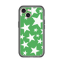 スリムプロテクションプレミアムケース［ Stars - Green ］