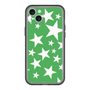 スリムプロテクションプレミアムケース［ Stars - Green ］