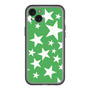 スリムプロテクションプレミアムケース［ Stars - Green ］