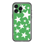 スリムプロテクションプレミアムケース［ Stars - Green ］