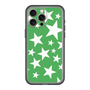 スリムプロテクションプレミアムケース［ Stars - Green ］