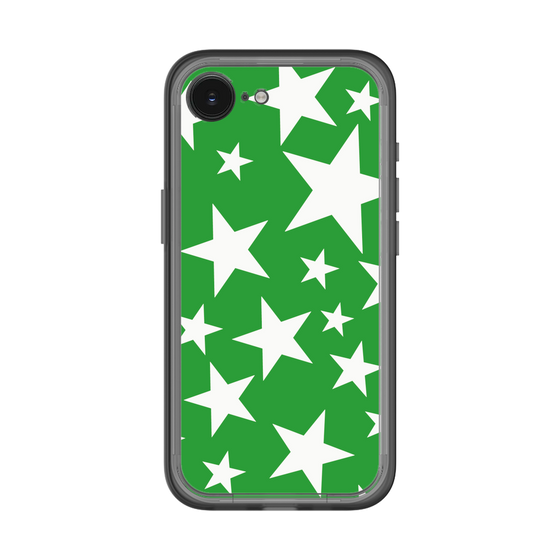 スリムプロテクションプレミアムケース［ Stars - Green ］