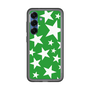 スリムプロテクションプレミアムケース［ Stars - Green ］