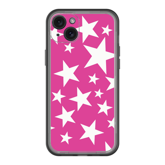 スリムプロテクションプレミアムケース［ Stars - Pink ］