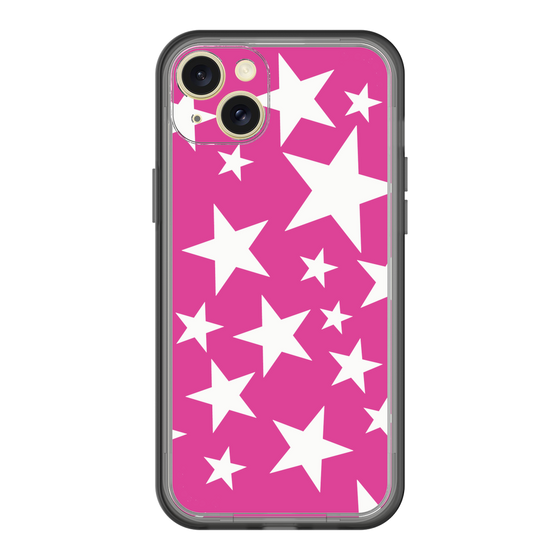 スリムプロテクションプレミアムケース［ Stars - Pink ］