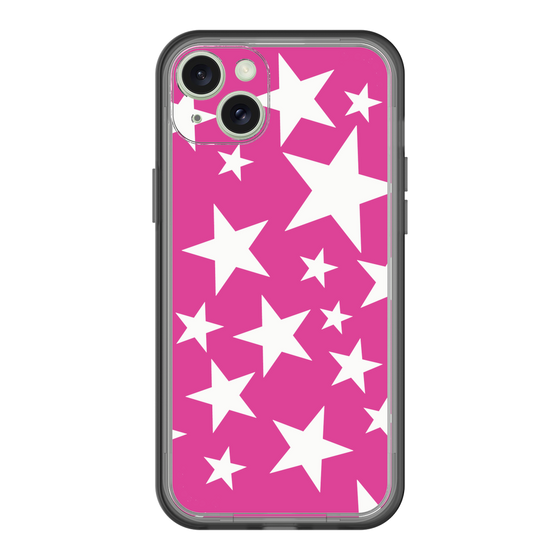スリムプロテクションプレミアムケース［ Stars - Pink ］