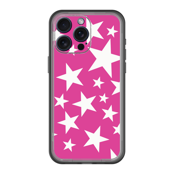 スリムプロテクションプレミアムケース［ Stars - Pink ］