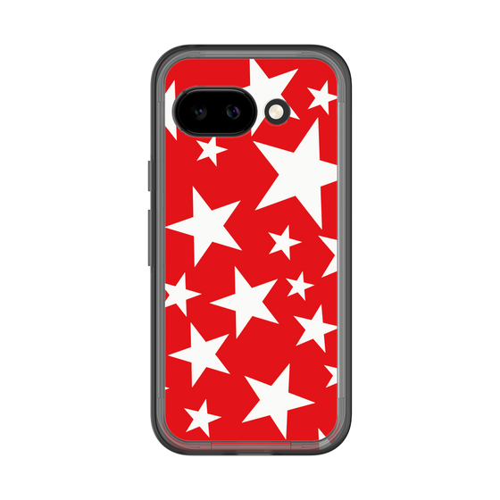 スリムプロテクションプレミアムケース［ Stars - Red ］