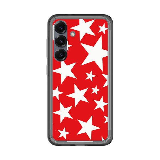 スリムプロテクションプレミアムケース［ Stars - Red ］