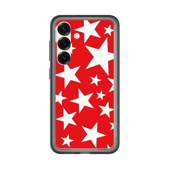 スリムプロテクションプレミアムケース［ Stars - Red ］