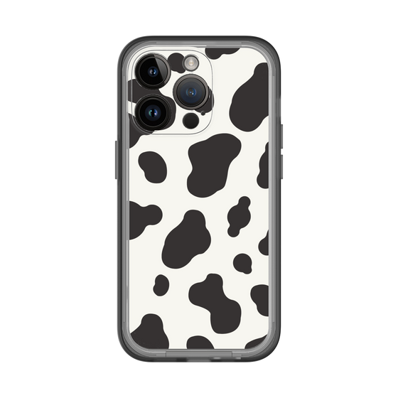 スリムプロテクションプレミアムケース［ Cow - White ］