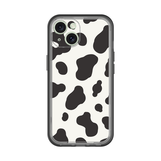 スリムプロテクションプレミアムケース［ Cow - White ］