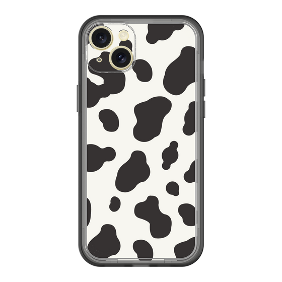 スリムプロテクションプレミアムケース［ Cow - White ］