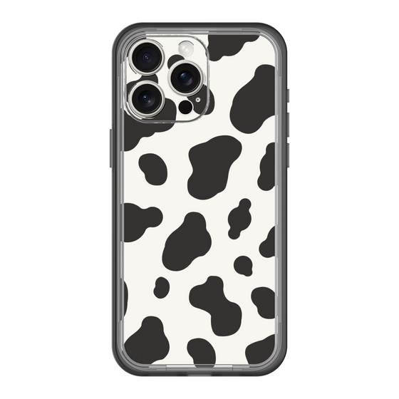 スリムプロテクションプレミアムケース［ Cow - White ］