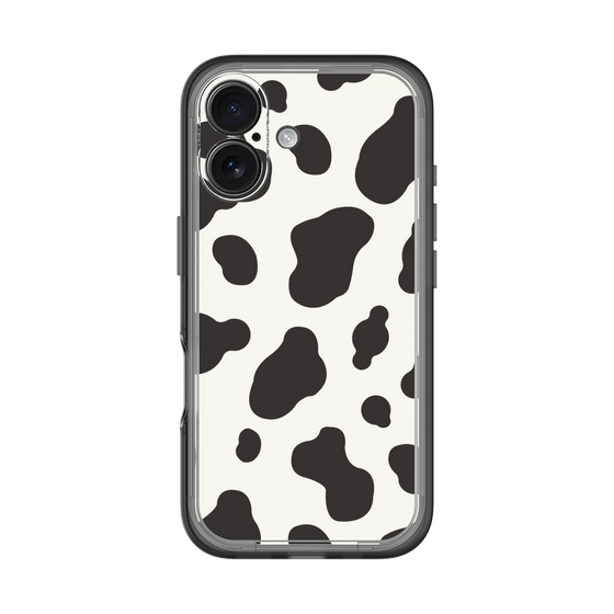 スリムプロテクションプレミアムケース［ Cow - White ］