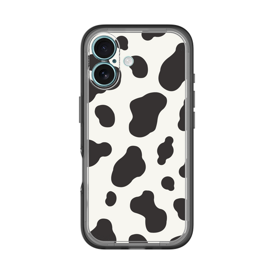 スリムプロテクションプレミアムケース［ Cow - White ］