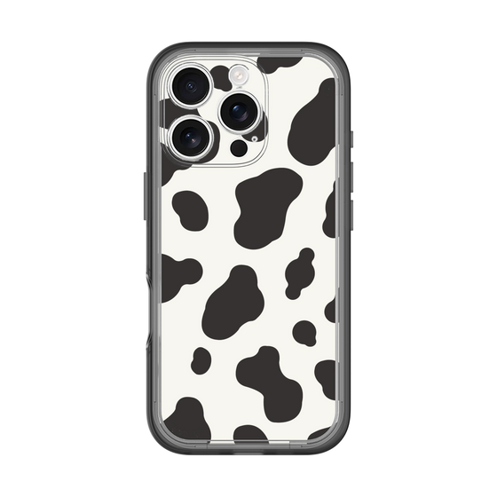 スリムプロテクションプレミアムケース［ Cow - White ］