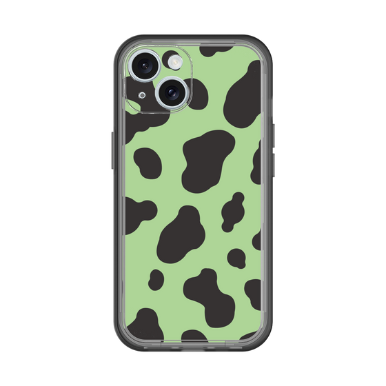 スリムプロテクションプレミアムケース［ Cow - Green ］