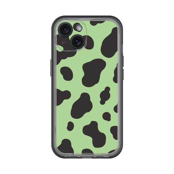 スリムプロテクションプレミアムケース［ Cow - Green ］