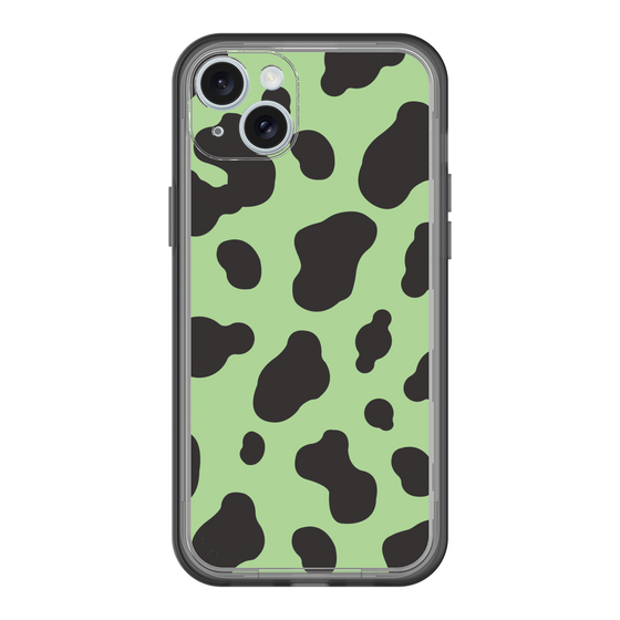 スリムプロテクションプレミアムケース［ Cow - Green ］