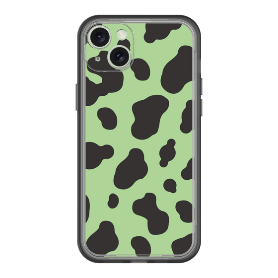 スリムプロテクションプレミアムケース［ Cow - Green ］