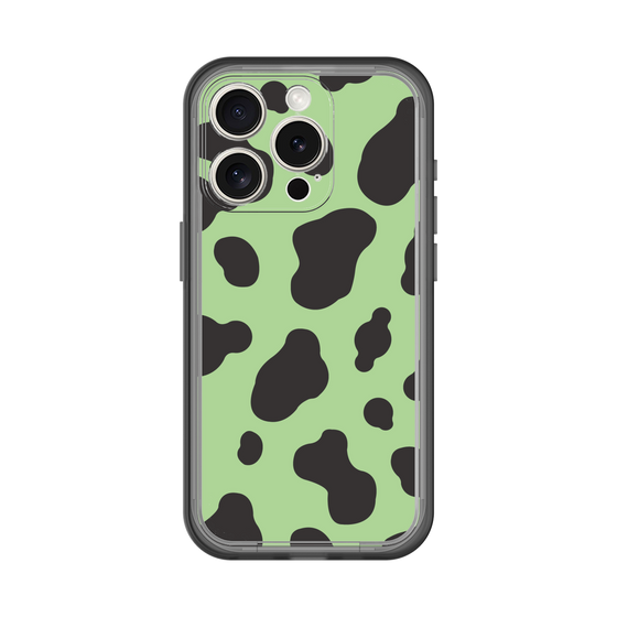 スリムプロテクションプレミアムケース［ Cow - Green ］