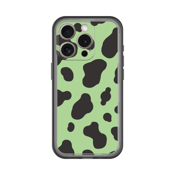 スリムプロテクションプレミアムケース［ Cow - Green ］