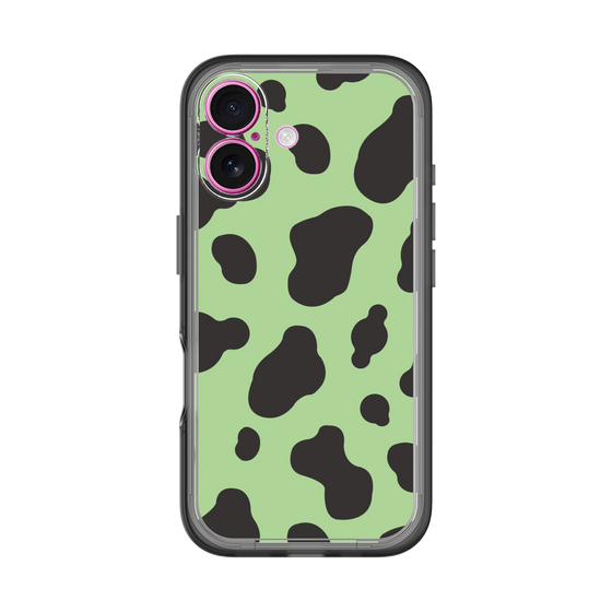 スリムプロテクションプレミアムケース［ Cow - Green ］