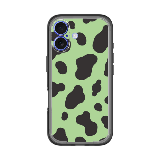 スリムプロテクションプレミアムケース［ Cow - Green ］