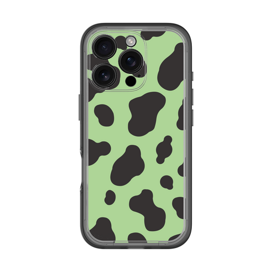 スリムプロテクションプレミアムケース［ Cow - Green ］