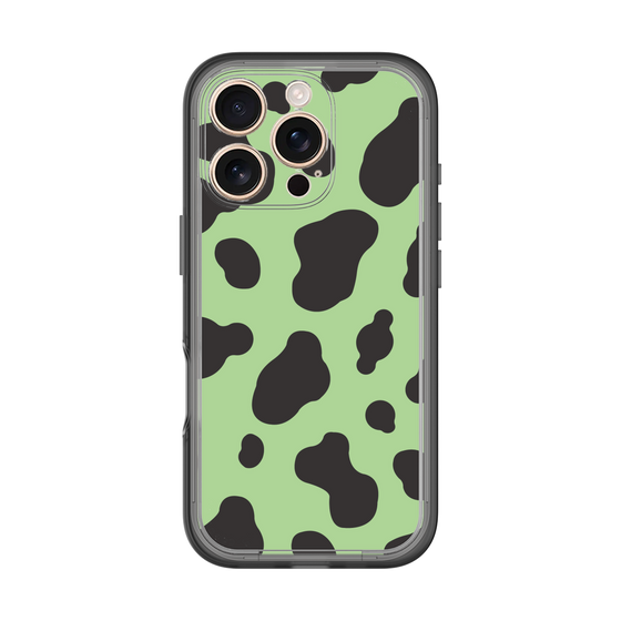 スリムプロテクションプレミアムケース［ Cow - Green ］