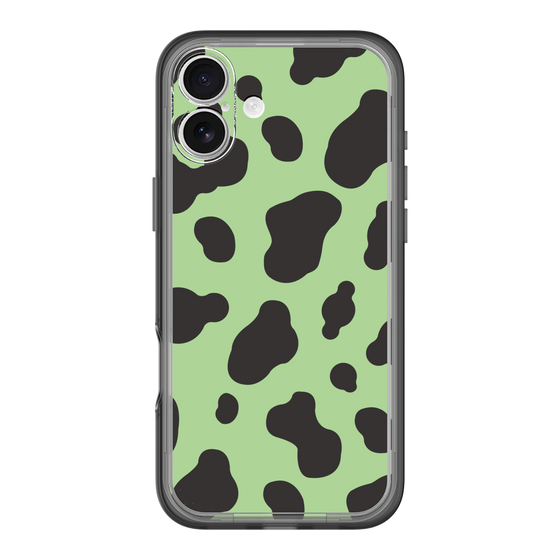 スリムプロテクションプレミアムケース［ Cow - Green ］