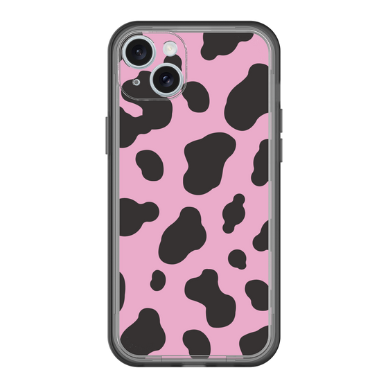 スリムプロテクションプレミアムケース［ Cow - Pink ］