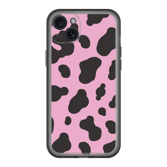スリムプロテクションプレミアムケース［ Cow - Pink ］