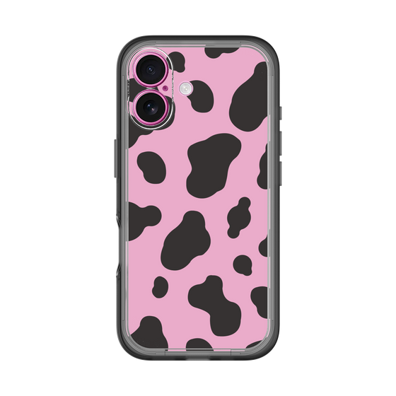 スリムプロテクションプレミアムケース［ Cow - Pink ］