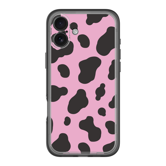 スリムプロテクションプレミアムケース［ Cow - Pink ］