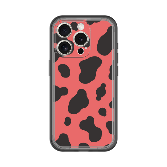 スリムプロテクションプレミアムケース［ Cow - Red ］