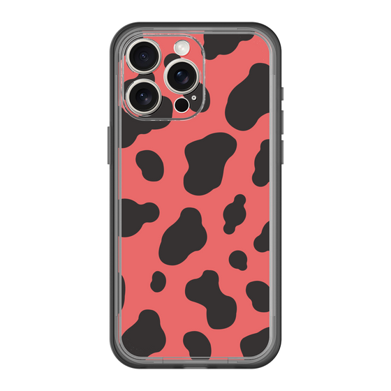 スリムプロテクションプレミアムケース［ Cow - Red ］