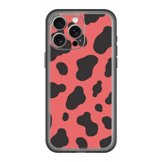 スリムプロテクションプレミアムケース［ Cow - Red ］