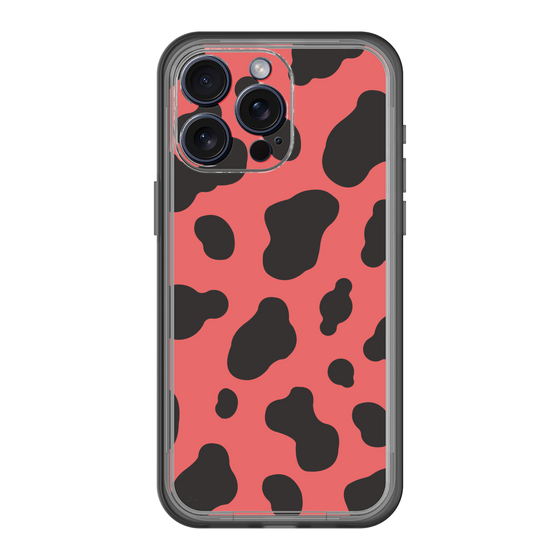 スリムプロテクションプレミアムケース［ Cow - Red ］