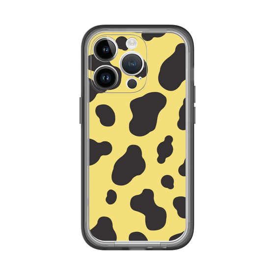 スリムプロテクションプレミアムケース［ Cow - Yellow ］