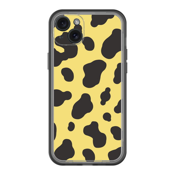 スリムプロテクションプレミアムケース［ Cow - Yellow ］