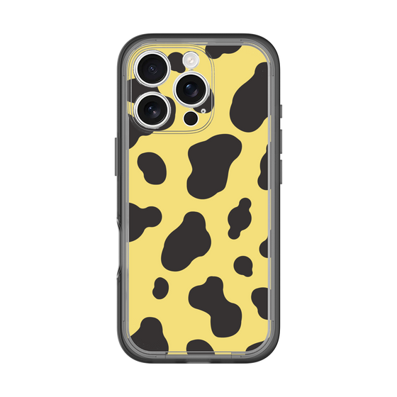 スリムプロテクションプレミアムケース［ Cow - Yellow ］