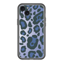 スリムプロテクションプレミアムケース［ Leopard - Blue ］