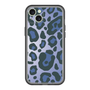 スリムプロテクションプレミアムケース［ Leopard - Blue ］