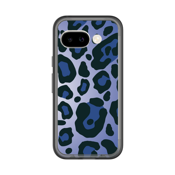 スリムプロテクションプレミアムケース［ Leopard - Blue ］