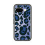 スリムプロテクションプレミアムケース［ Leopard - Blue ］